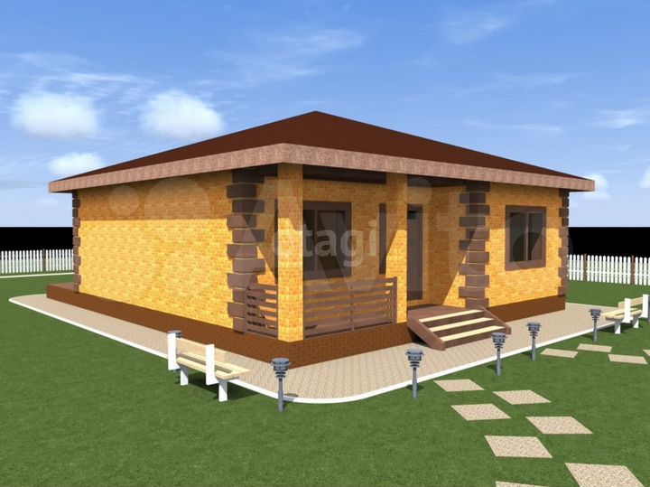 Дом 110 м² на участке 6 сот.