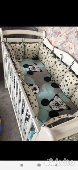 Бортики подушки