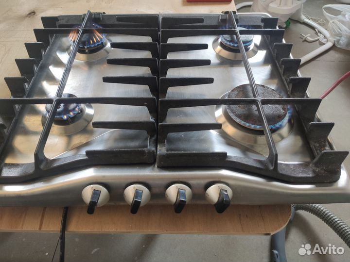 Газовая варочная панель 4 конфорки zanussi