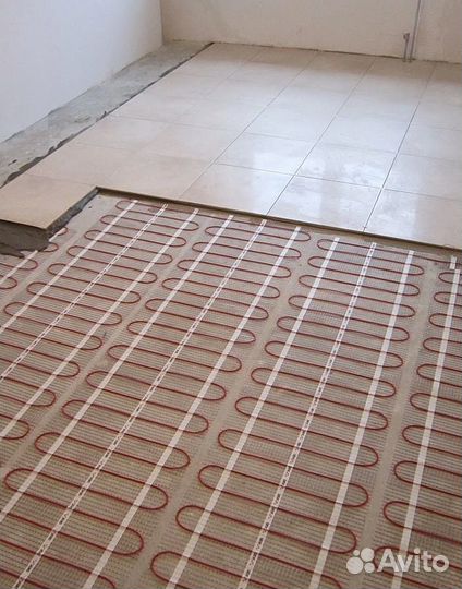 Теплый пол электро