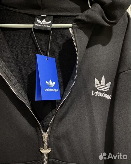 Зипка оверсайз - Adidas x Balenciaga / y2k