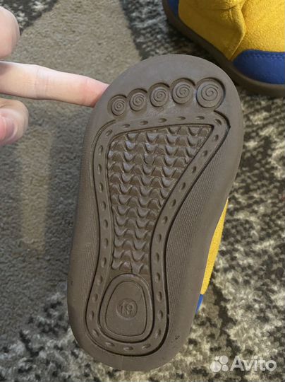 Ботинки демесезонные детские 19 размер