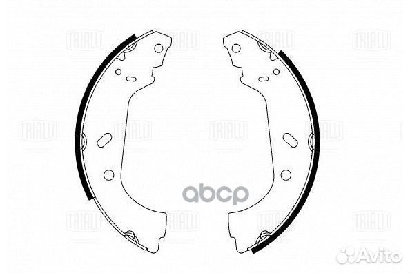 Колодки тормозные для а/м Peugeot Expert (96)