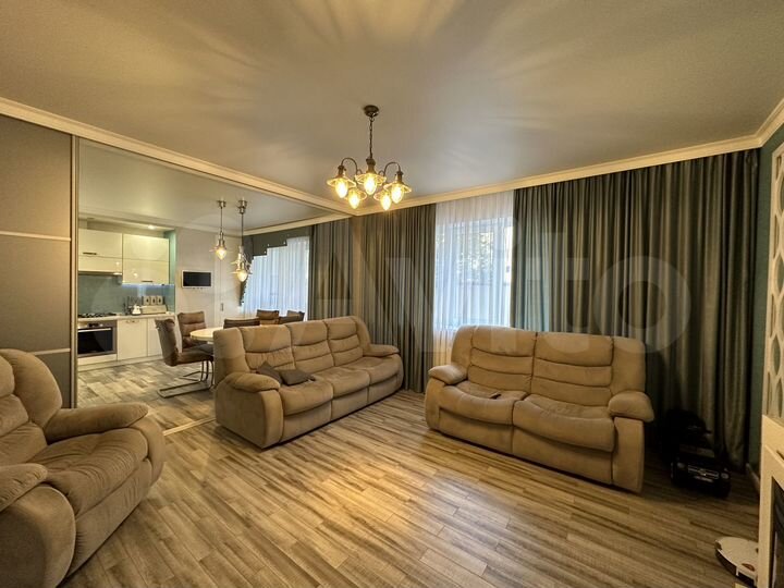 3-к. квартира, 88,9 м², 1/9 эт.