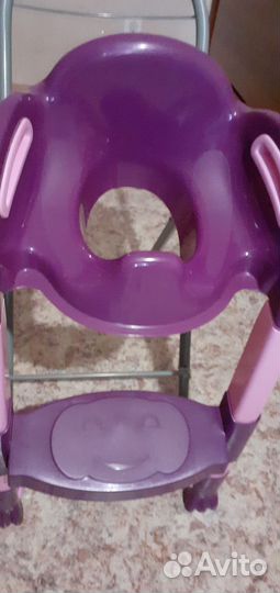 Сидушка на унитаз со ступенькой