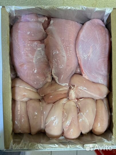 Мясной набор из филе курицы и индейки 10 кг