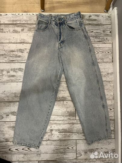 Джинсы голубые dub