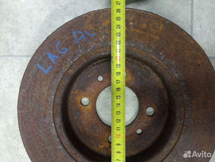 Диск тормозной задний Renault Laguna 1