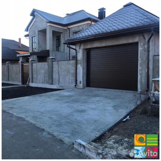 Секционные ворота alutech