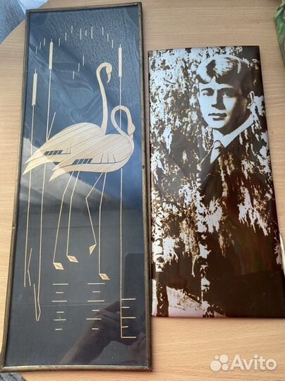 Настенное панно соломка СССР