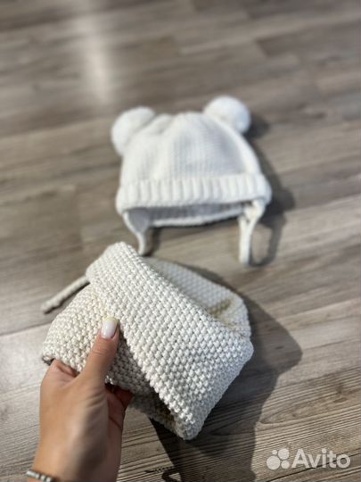 Шапка и снуд zara