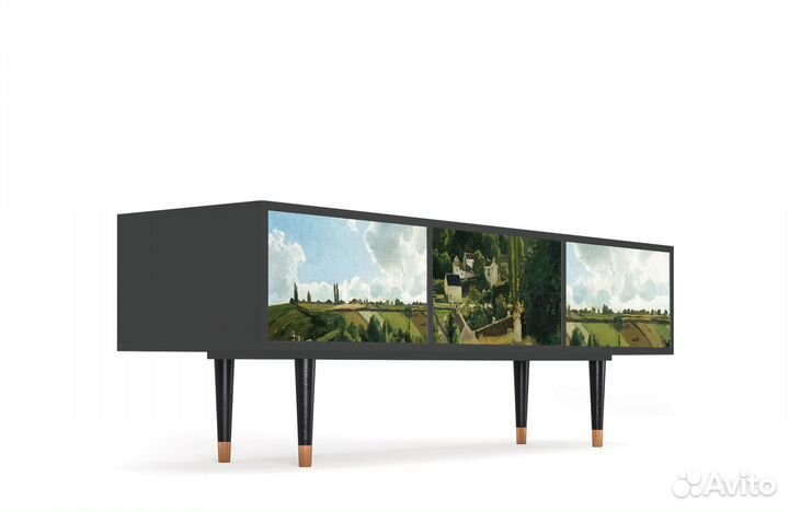 Тв-тумба T4 - Антрацит - Jalais Hill