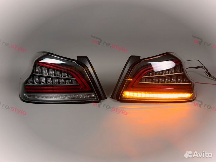 Стопы Subaru Impreza WRX VA/V10 14-21г Дымчатые