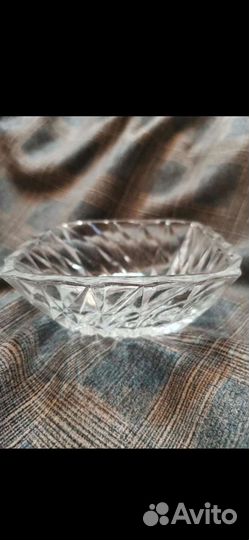 Салатник хрустальный