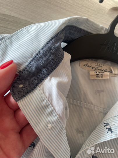 Рубашка для мальчика h m 140