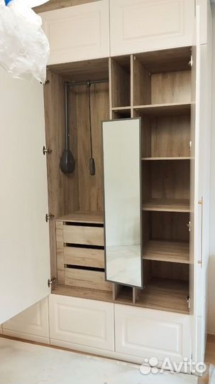 Гардеробная на заказ под ключ