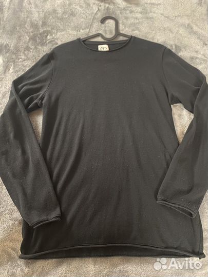 Джемпер чёрный мужской Zara S