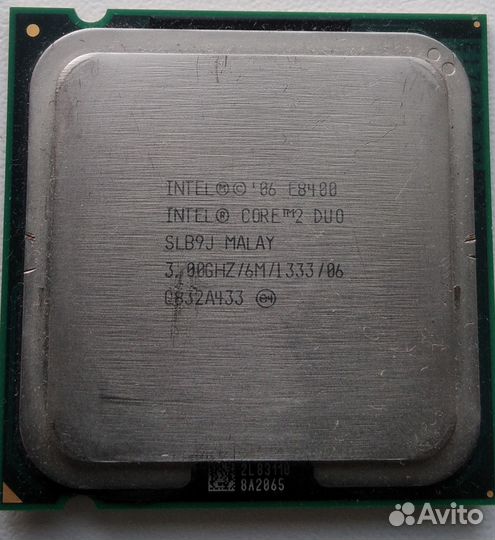 Intel core 2 duo e8400 и материнскую плату