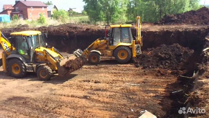 Аренда экскаватора погрузчика jcb аренда