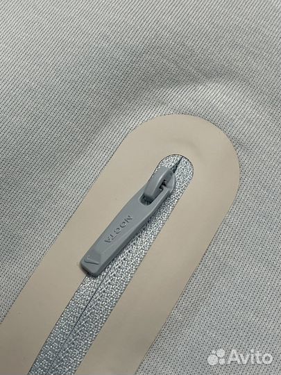 Зип худи найк tech fleece nocta голубого цвета