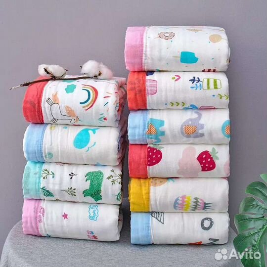 Муслиновое одеяло 6 слоёв