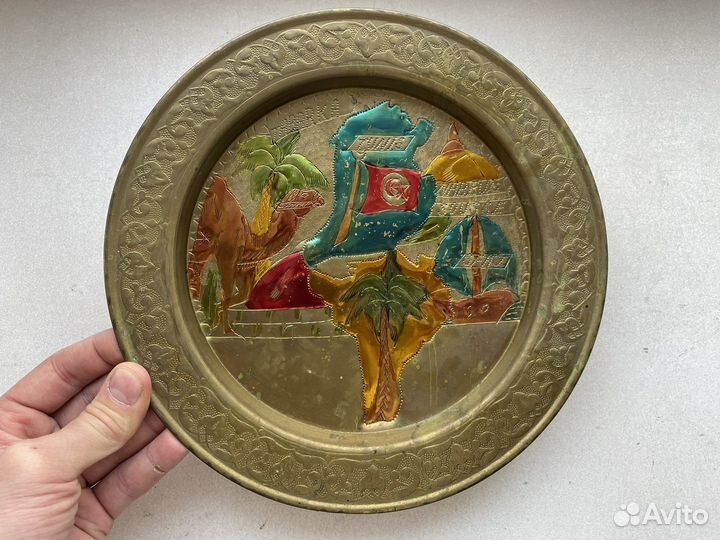 Тунис тарелка Верблюд