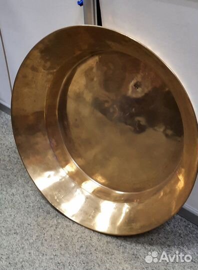 Латунный таз для варенья