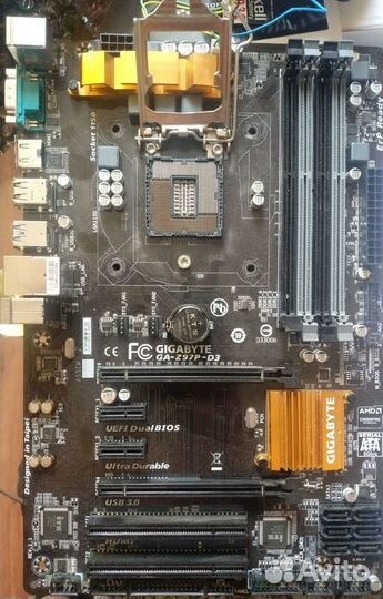 Материнская плата Gigabyte Z97P-D3 на Lga1150