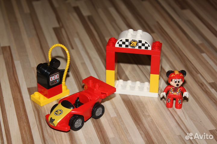 Lego duplo 10843 Гоночная машина Микки есть еще ле