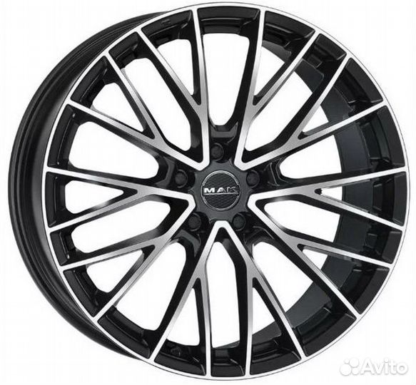 MAK Speciale : 8.5x20 5*114.3 Et:30 Dia:76.1 Black
