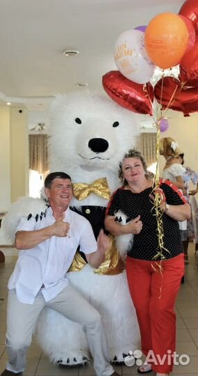 Поздравление белого медведя