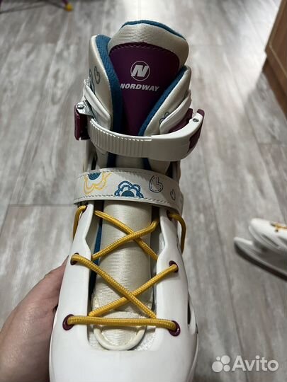 Коньки раздвижные 38-41 размер