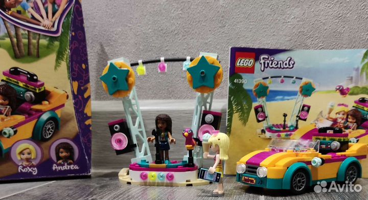 Lego Friends 41390 Машина со сценой Андреа