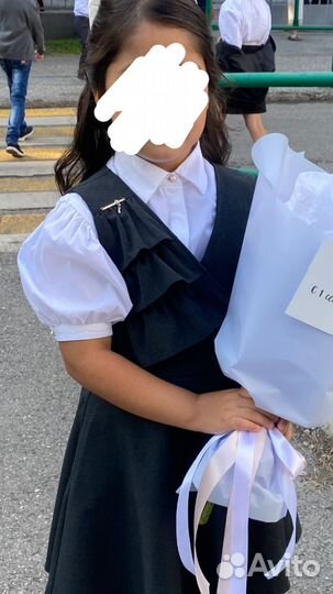 Школьная блузка для девочки