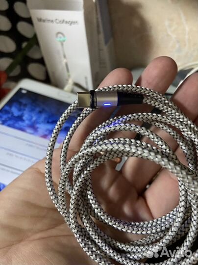 Шнур tape C 2 м на магните