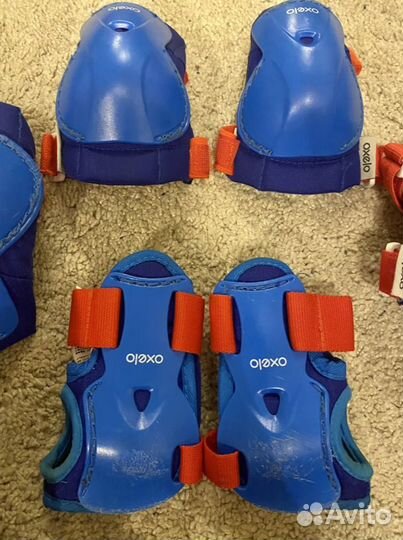 Детские ролики Oxelo и защита, 30-32