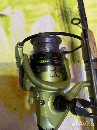 Спиннинг Kaida и катушка Mifine