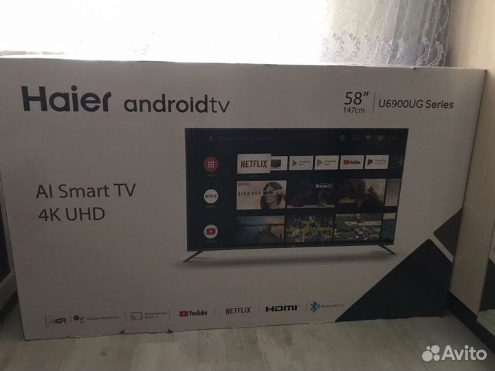 Продам телевизор haier 58u6900ug