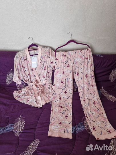Домашний костюм женский 50 52 пижама новый