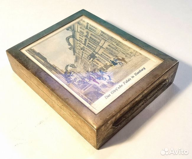 Серебряная шкатулка