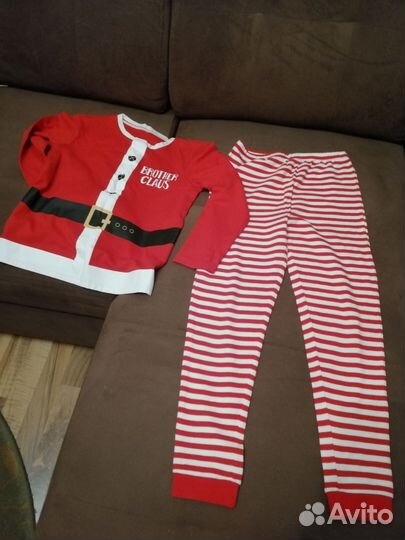 Детский Новогодний костюм санты Клаус