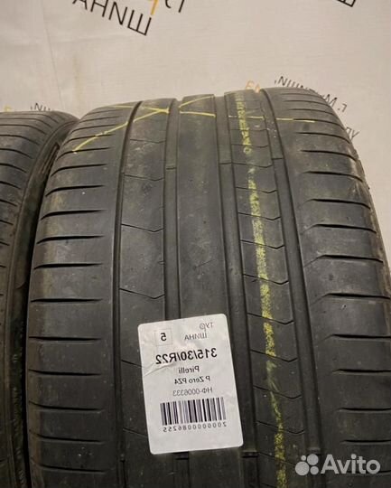 Pirelli P Zero PZ4 315/30 R22 94Y
