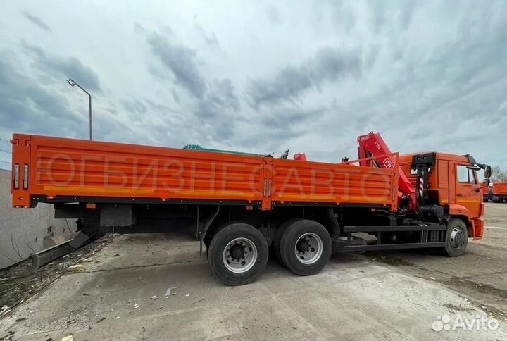 КамАЗ 65115 с КМУ, 2022