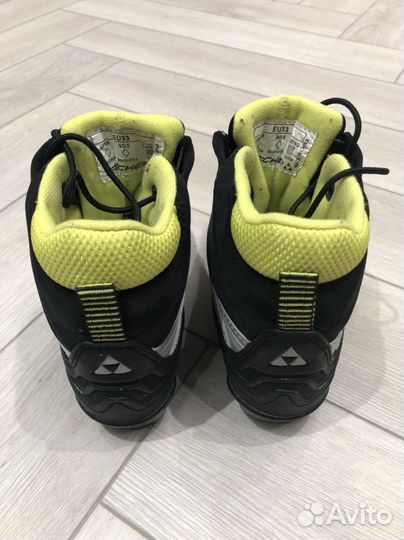 Лыжные ботинки Fischer детские 33р