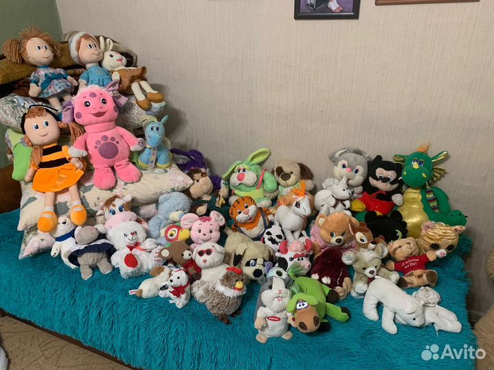 Игрушки мягкие