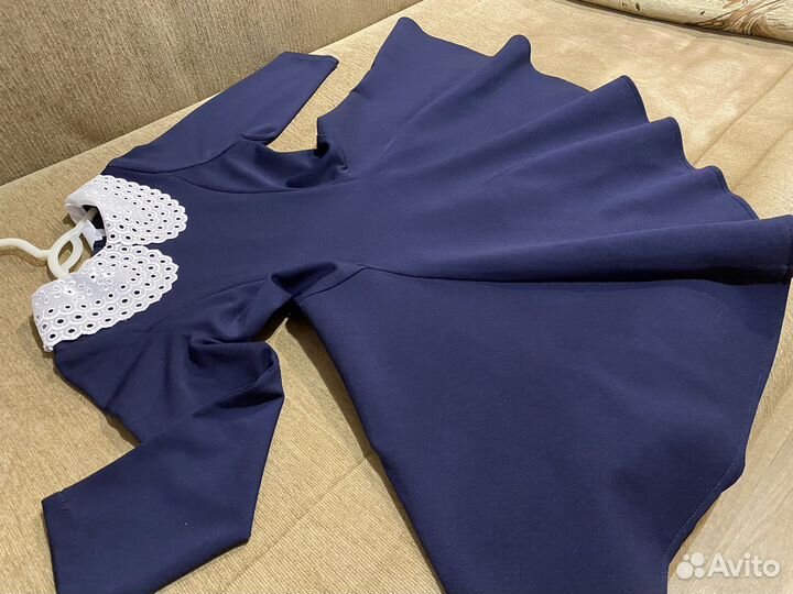 Школьная форма для девочки 122 128 синяя