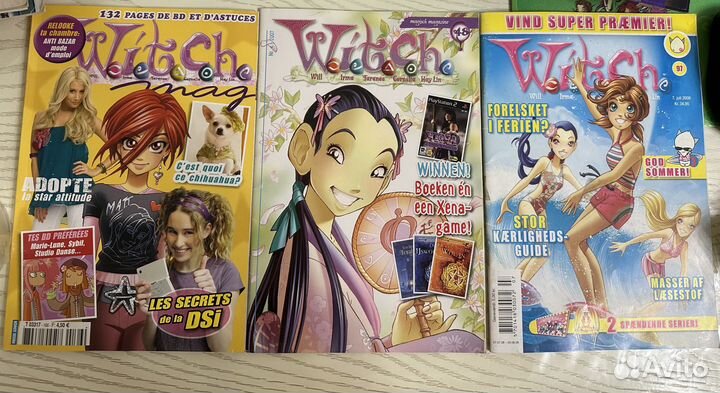 Журналы Witch на иностранных языках