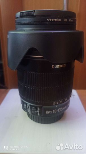 Объектив Canon EF-S 18-135mm f/3.5-5.6 IS