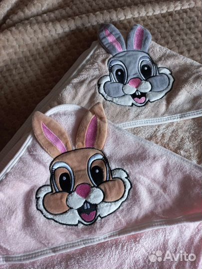 Полотенце пончо детское 90/90