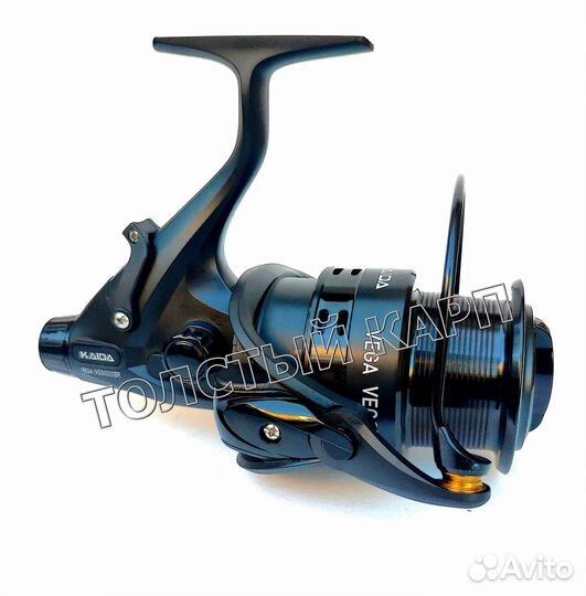 Катушка рыболовная с байтраннером kaida vega